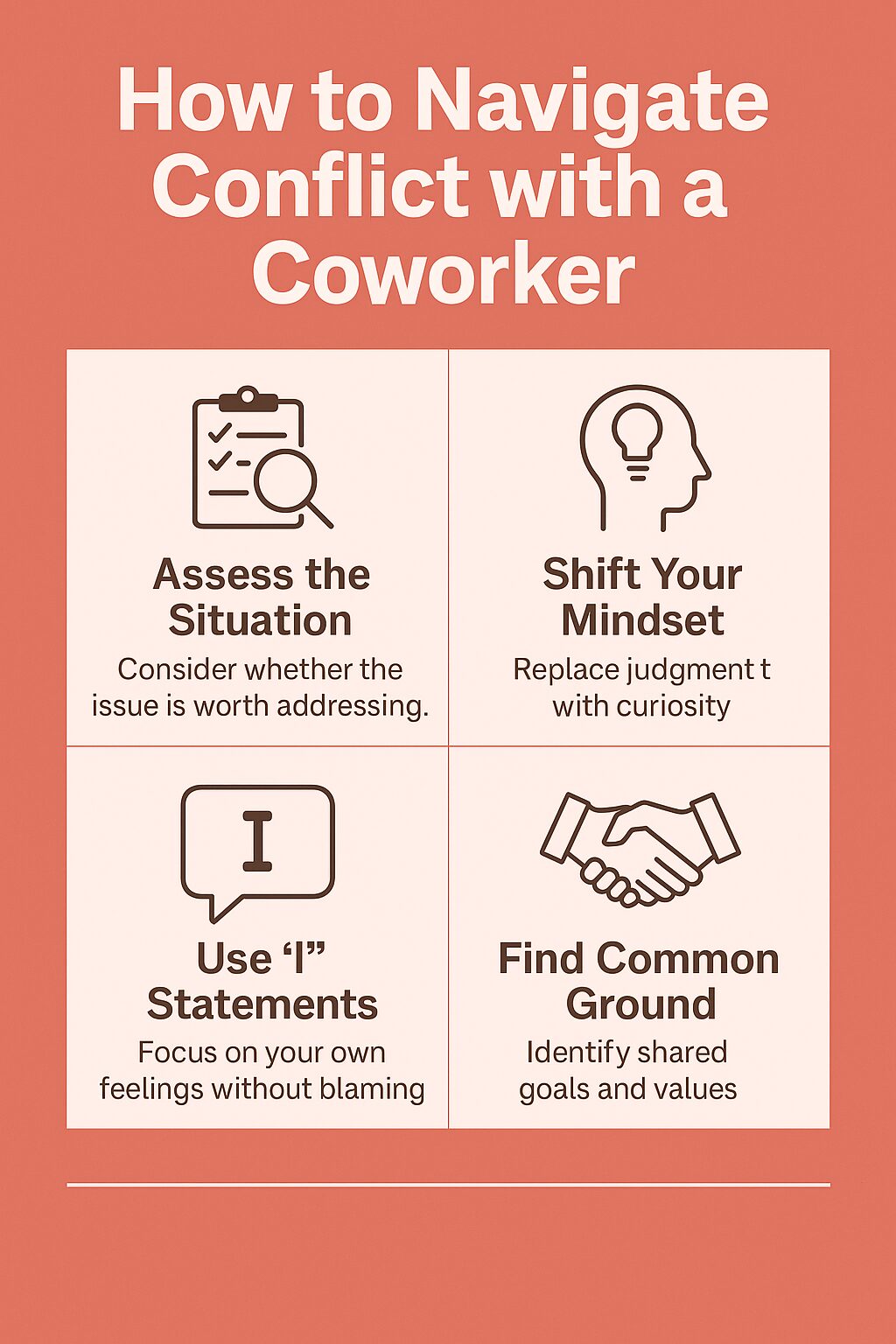 How to Navigate Conflict with a Coworker